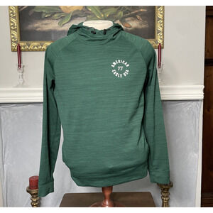 American Eagle Green Flex Hoodie Hooded Pullover Sweatshirt Small